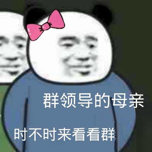 各界人士熊猫头搞笑表情成功人士,时不时来看看群