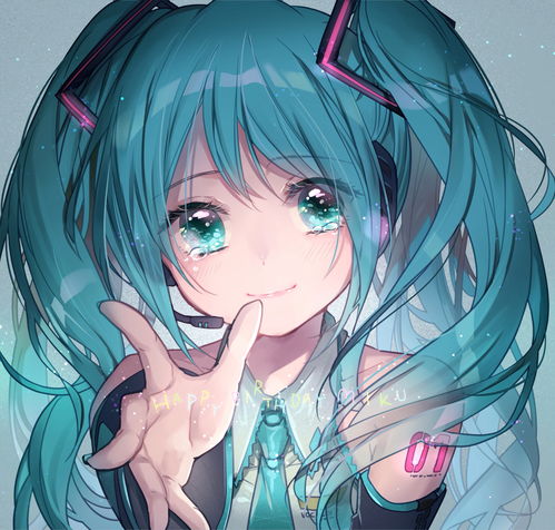 卡通人物头像女生唯美插画