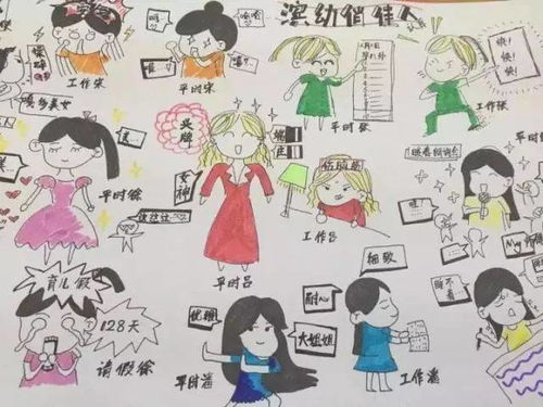 象山美女幼儿老师用漫画刷爆朋友圈厉害了