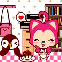 qq头像阿狸love桃子情侣头像卡通情侣