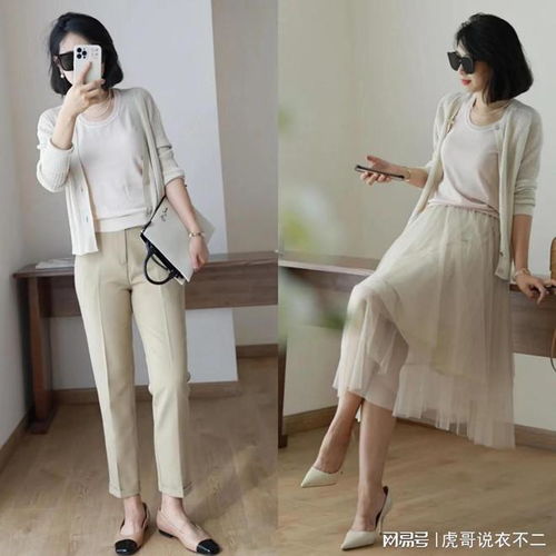 真正衣品好的40岁女人,打扮不乱不杂鞋子选浅不选深,美得高级