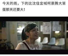 搞笑表情包今天的雨,下的跟依萍她爸要钱那天一样大