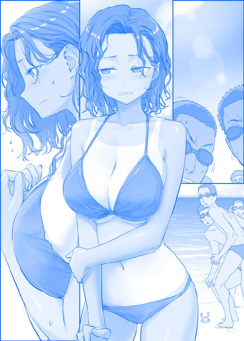 周一的希望夏天当然是泳装