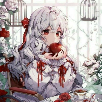 唯美插画动漫女孩头像图片,绝对的值得你使用的