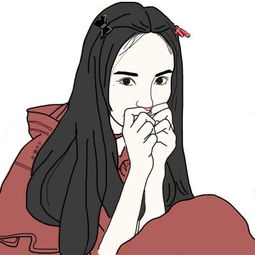 高冷流泪卡通女头像异性