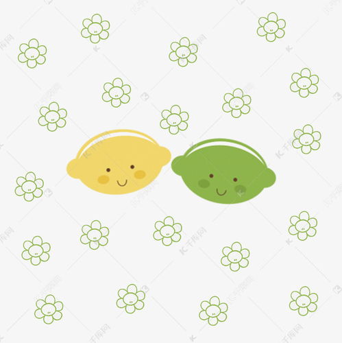 表情可爱手绘柠檬花朵表情包素材图片免费下载千库网表情