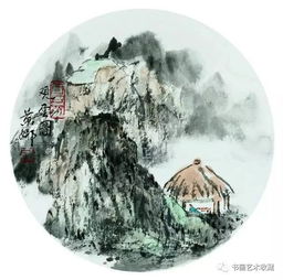 女画家黄娜山水画有宾虹老的遗风,又具可染先生的韵味
