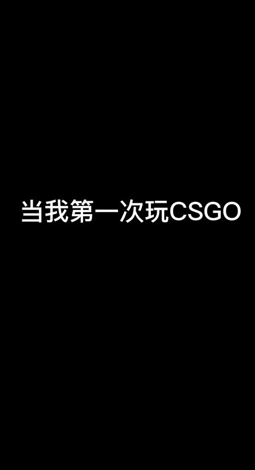 当我第一次玩csgocsgo搞笑下饭操作