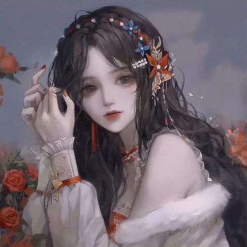 闺蜜头像偏爱的姬里姬气动漫百合闺蜜头像