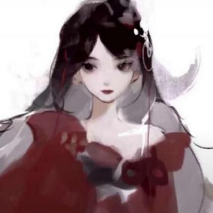 古风唯美伤感女生头像,笑而不语是最好的
