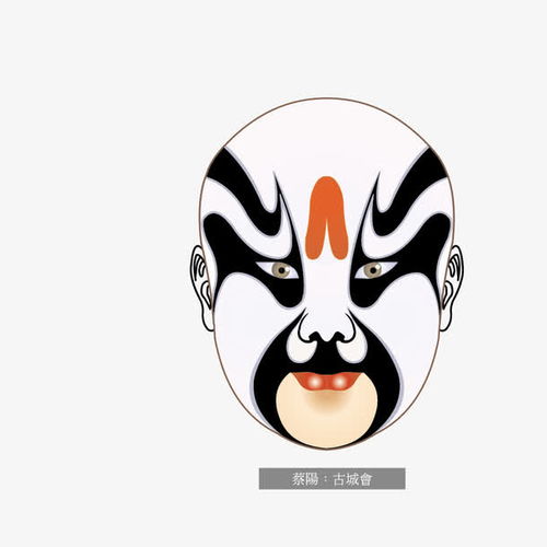 京剧脸谱蔡阳古城会矢量图免抠素材设计图片免费下载页面网页平面电商创意素材png素材素材