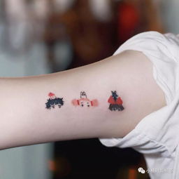 让女生看了就想纹的宫崎骏动画刺青,个个都敲可爱