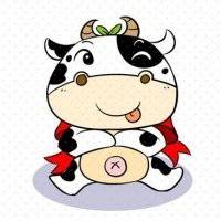奶牛头像卡通图片微信头像图片大全