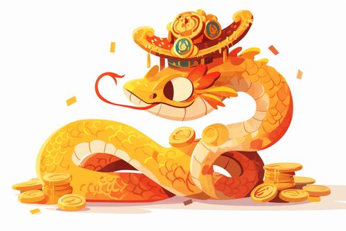 蛇年蛇生肖卡通插画摄影图下载至来源处