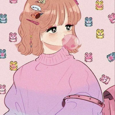 女生漫画图头像大全堆糖唯美女孩漫画头像