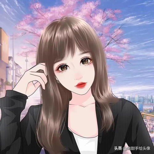 手绘头像更新啦是你喜欢的全家福头像女生头像吗