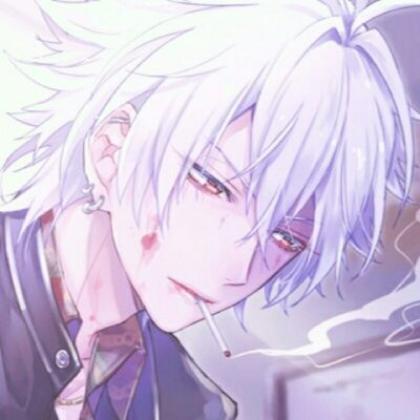 好看高清动漫男生头像,帅哥凝眸温暖我心