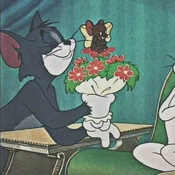 动漫情头猫和老鼠