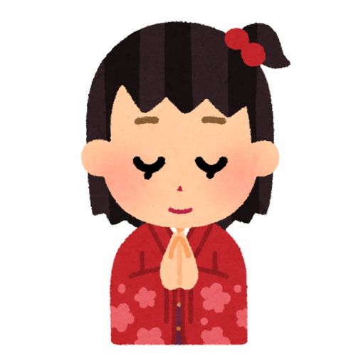 做鬼脸祈祷祈愿的男人女人插画免扣素材手绘png21职业社会职场生活