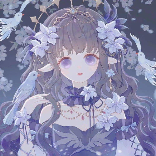 仙女必备的动漫闺蜜头像