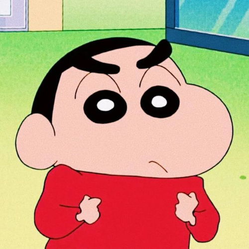 蜡笔小新动漫头像可爱新之助原野