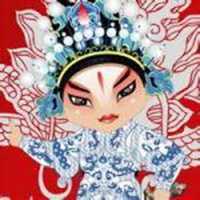 情侣头像戏曲卡通图片