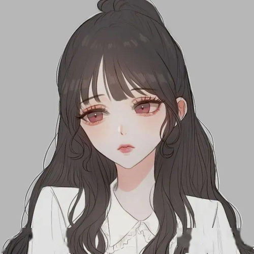 敲好看的动漫男女生头像