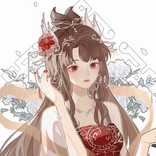 仙气古风女生头像蝴蝶很美,终究蝴蝶飞不过沧海