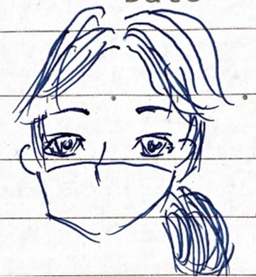 暖心21岁女大学生手绘漫画致谢医生