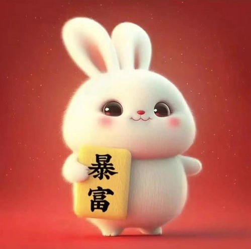 2023新年版小兔子可爱头像送给你