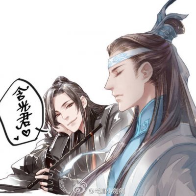 魔道祖师情侣头像图片