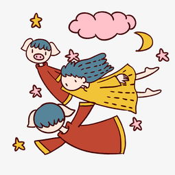 手绘卡通矢量可爱猪年小女孩和猪图片素材其他格式下载动漫人物大全