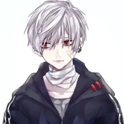 卡通男头像短发男人的心