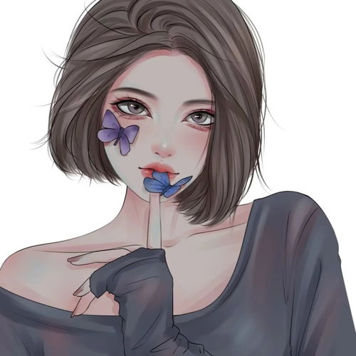 女生头像也曾短暂迷信过爱,到头来还是最想发财