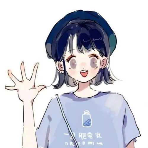 动漫可爱女头,可做闺蜜头像的动漫头像哦