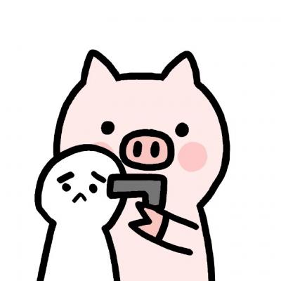 动漫猪头像可爱图片萌猪图片卡通头像图片
