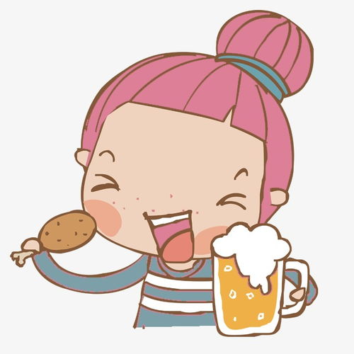 吃货女孩素材图片免费下载高清效果元素png千库网图片编号3420124