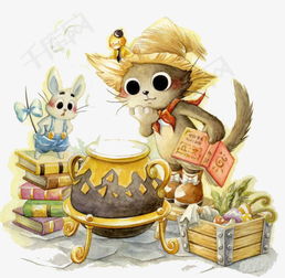 卡通猫咪素材图片免费下载高清png千库网图片编号9063380