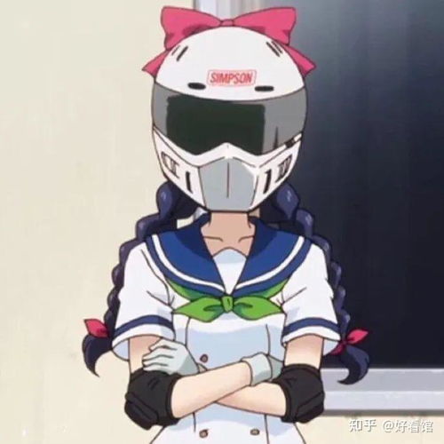 卡通酷酷头像女爆音少女