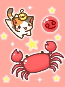 十二星座可爱猫咪壁纸巨蟹座