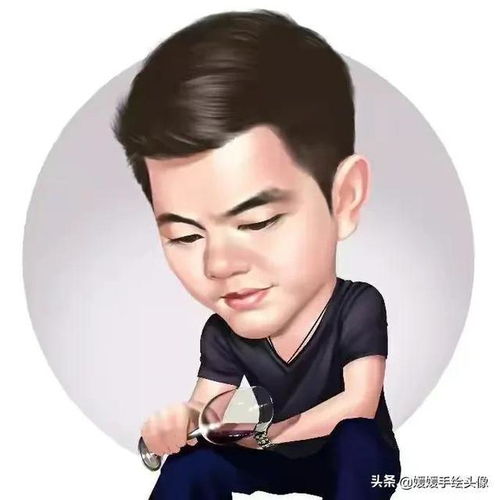 换个新头像吧,适合中年大叔的大漫画头像,画风五官立体辨识度高