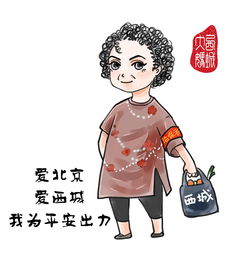50岁大妈卡通头像