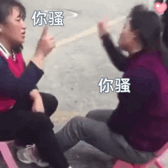 大妈吵架表情包哈哈哈哈哈哈简直是姐妹聊天必备