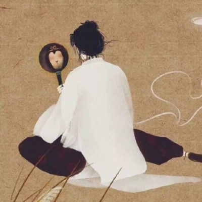 古代情侣头像唯美一对二次元古风情侣头像高清