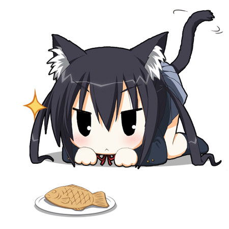 求一些类似这图的动漫猫耳女的萌图不要萝莉的