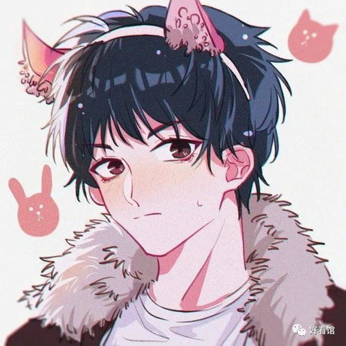 高冷流泪卡通女头像男生