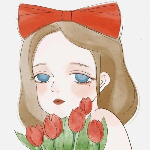 头像图片丨女生头像,可爱卡通头像,部位头像