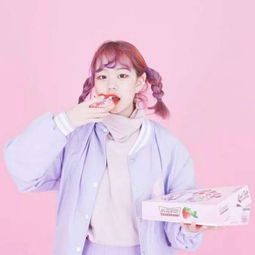 小清新少女头像粉色系真人图片粉红可爱系女生头像