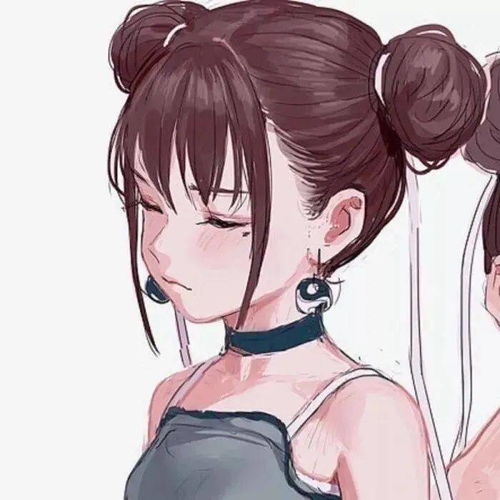 动漫头绪丨闺蜜百合头像