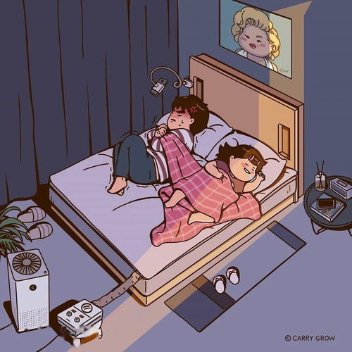 用漫画记录爱情,真的太美好了